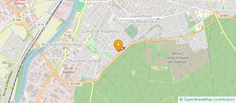 localisation de l'entreprise SCI BAHRAMIAN  COMPIEGNE