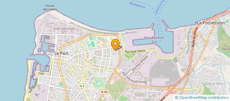 localisation de l'entreprise SCI BAHUS-LEPORT à LE PORT