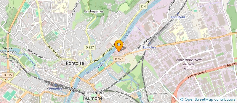 localisation de l'entreprise SCI BAHZ à SAINT-OUEN-L'AUMONE