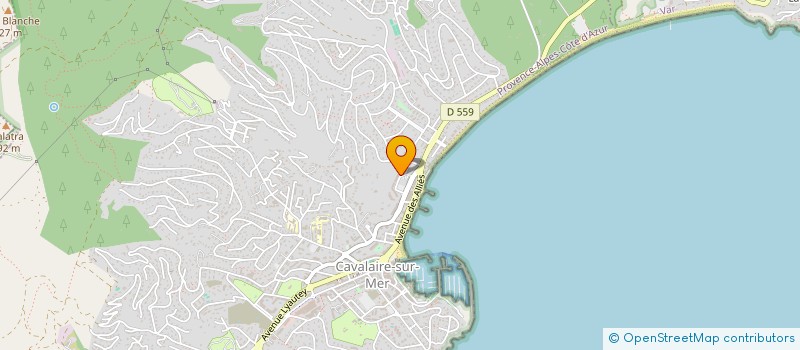 localisation de l'entreprise SCI BAIDA IMMOBILIER à CAVALAIRE-SUR-MER