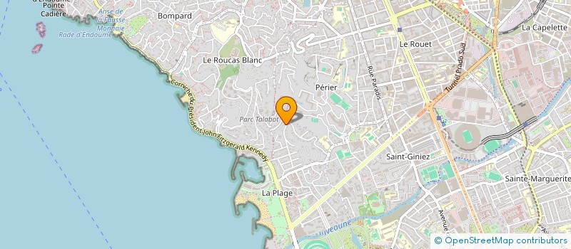localisation de l'entreprise SCI BAIE DES ORS à MARSEILLE