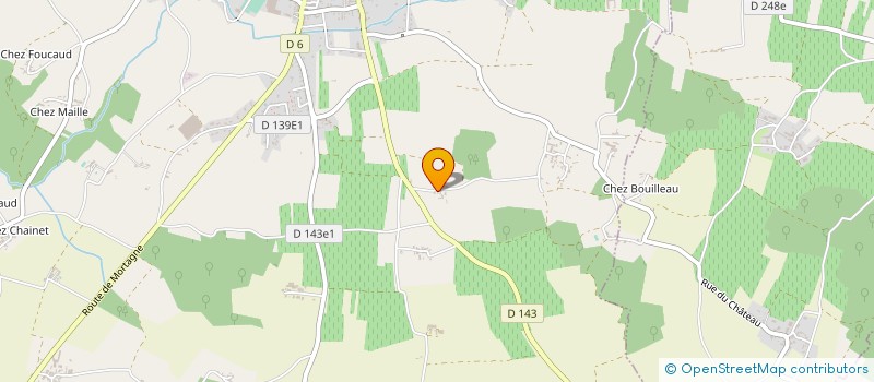 localisation de l'entreprise SCI BAIL MAT  SAINT-ANDRE-DE-LIDON