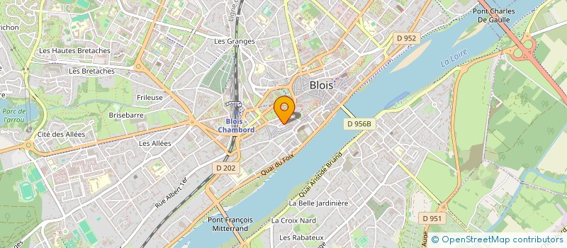 localisation de l'entreprise SCI BAILLAN  BLOIS