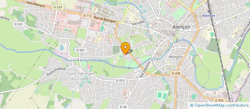 localisation de l'entreprise SCI BAILLARZON à ALENCON