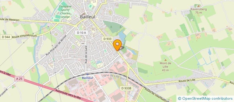 localisation de l'entreprise SCI BAILLEUL à BAILLEUL
