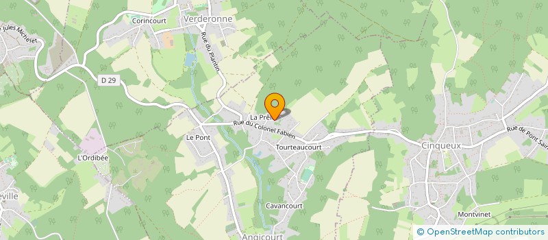 localisation de l'entreprise SCI BAILLEUL  ANGICOURT