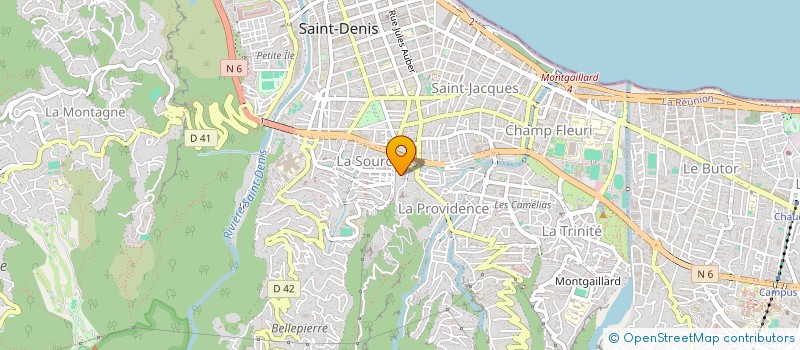 localisation de l'entreprise SCI BAILLIF SAINT-GEORGES à SAINT-DENIS