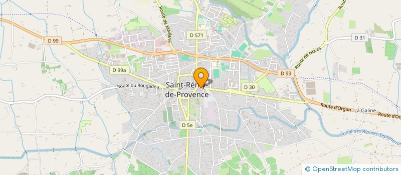 localisation de l'entreprise SCI BAILLIOT à SAINT-REMY-DE-PROVENCE
