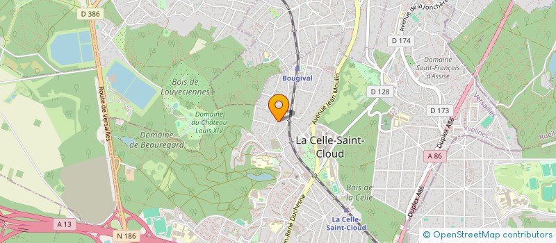 localisation de l'entreprise SCI BAILLOT LES SABLINES  LA CELLE-SAINT-CLOUD