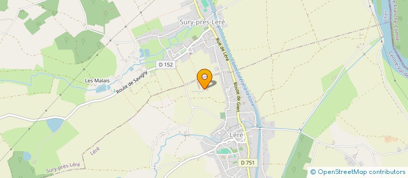 localisation de l'entreprise SCI BAILLY CONSTRUCTIONS  LERE