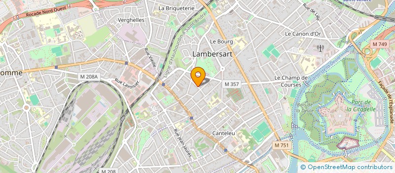 localisation de l'entreprise SCI BAILLY MONTPELLIER à LAMBERSART