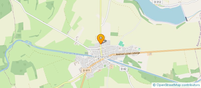 localisation de l'entreprise SCI BAIRON  BAIRON ET SES ENVIRONS