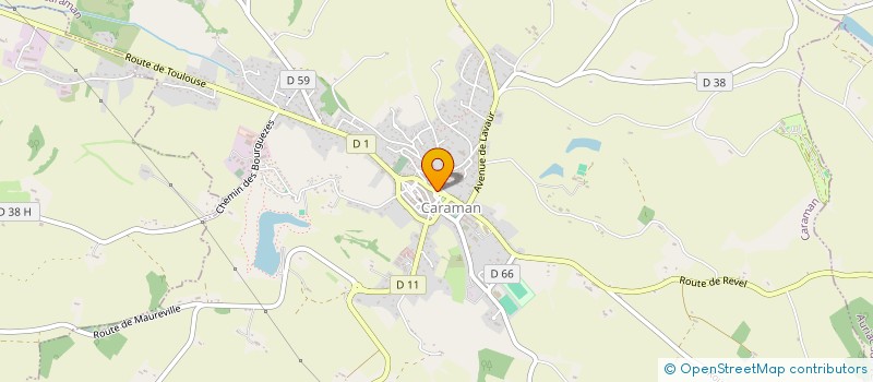 localisation de l'entreprise SCI BAISSE à CARAMAN