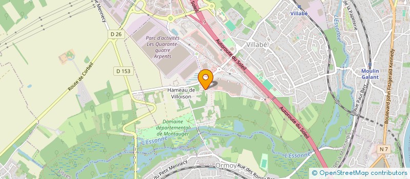 localisation de l'entreprise SCI BAIXO BARAT  VILLABE