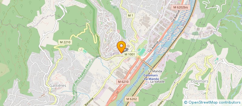 localisation de l'entreprise SCI BAJART à CARROS