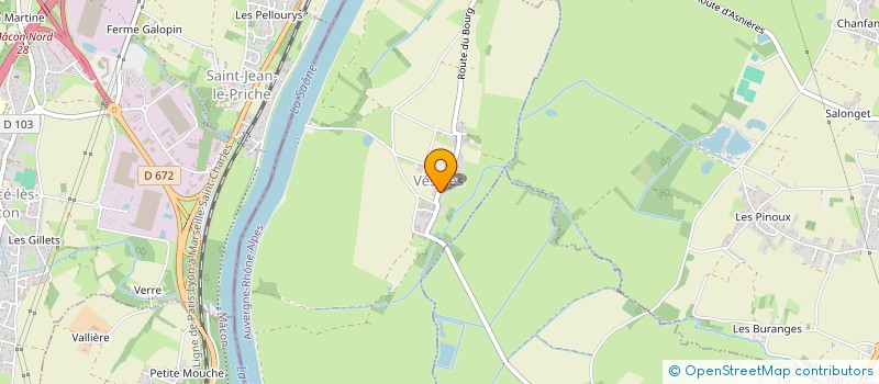 localisation de l'entreprise SCI BAJD  VESINES