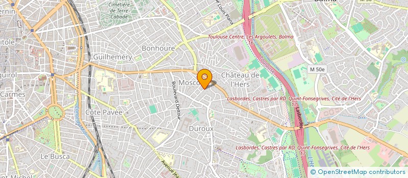 localisation de l'entreprise SCI BAJE à TOULOUSE