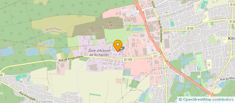 localisation de l'entreprise SCI BAJRAKTARI  RICHWILLER