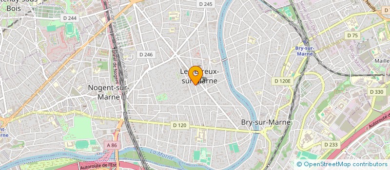 localisation de l'entreprise SCI BAJU  LE PERREUX SUR MARNE