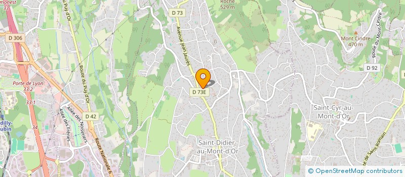 localisation de l'entreprise SCI BAJUNO  SAINT-DIDIER-AU-MONT-D'OR