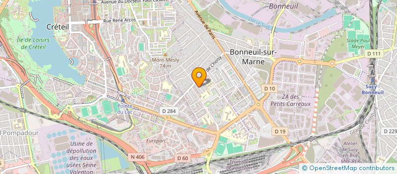 localisation de l'entreprise SCI BAKABALA à BONNEUIL-SUR-MARNE