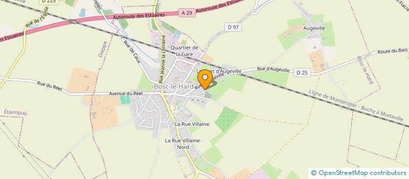 localisation de l'entreprise SCI BAKAL  BOSC-LE-HARD