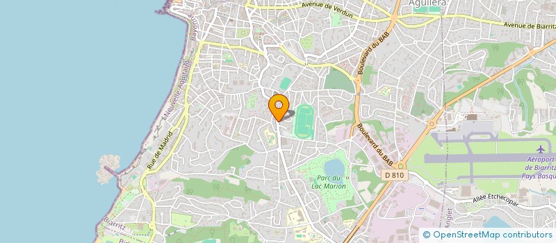 localisation de l'entreprise SCI BAKARRIK à BIARRITZ