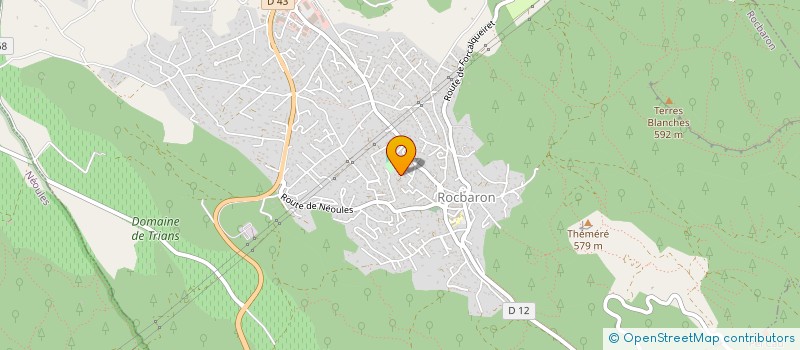 localisation de l'entreprise SCI BAKER à NEOULES