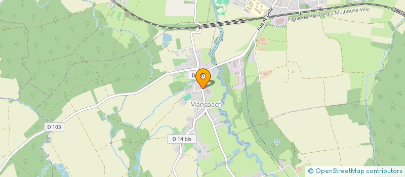 localisation de l'entreprise SCI BAKHAR  MANSPACH