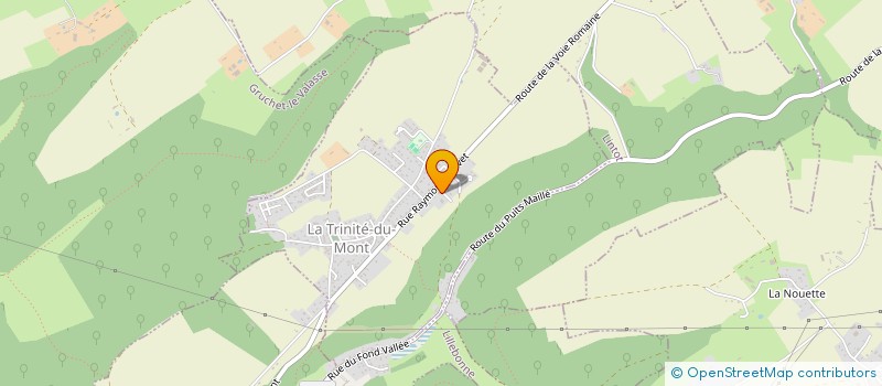 localisation de l'entreprise SCI BAKIMMO  LA TRINITE-DU-MONT