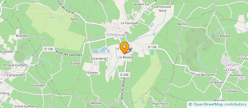 localisation de l'entreprise SCI BAKRI HABITAT  LIBOURNE