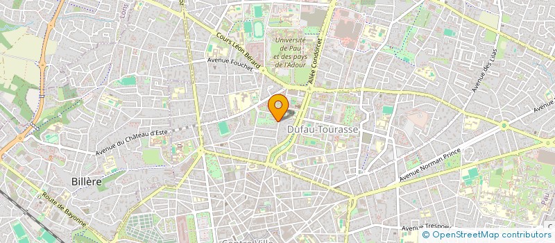 localisation de l'entreprise SCI BALA'JI à PAU