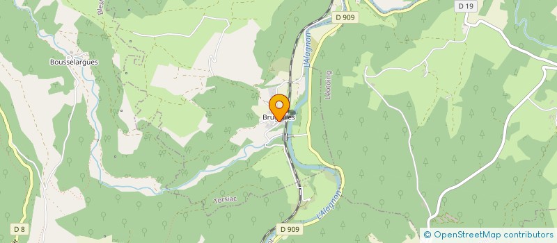 localisation de l'entreprise SCI BALADECHE  TORSIAC