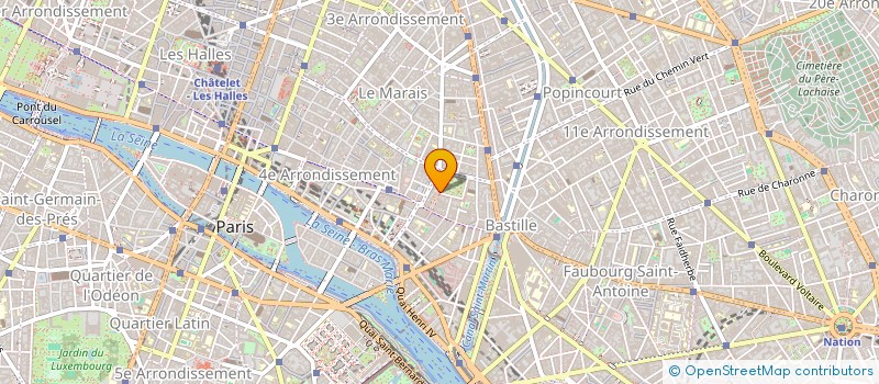 localisation de l'entreprise SCI BALAGNE  PARIS