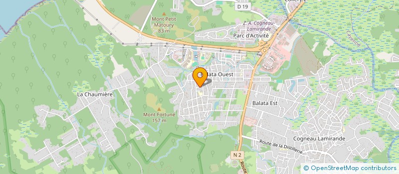 localisation de l'entreprise SCI BALAGNE LOCATION  MATOURY