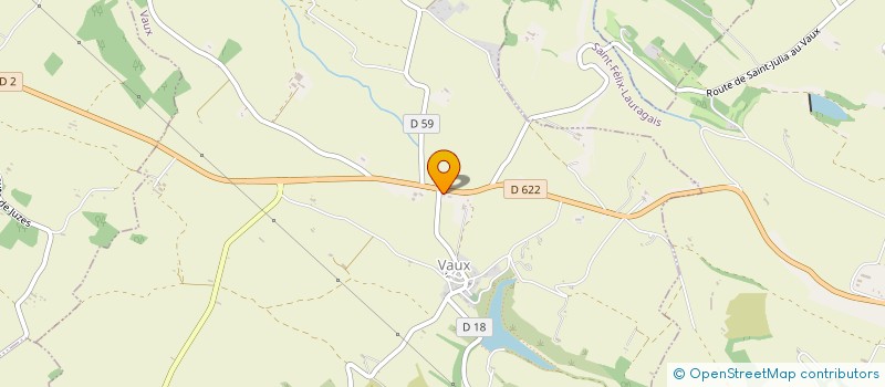 localisation de l'entreprise SCI BALAGUER FAMILY  VAUX