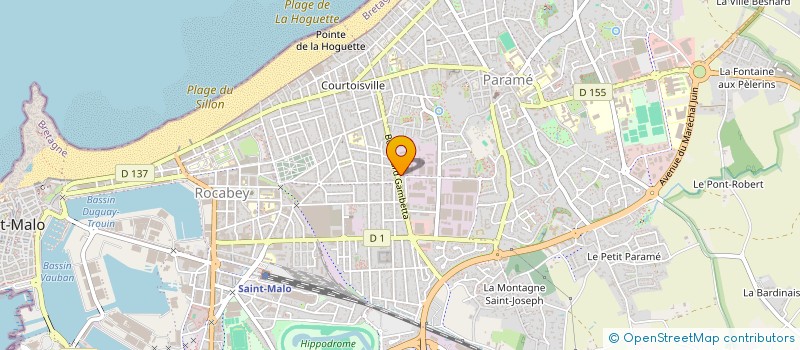 localisation de l'entreprise SCI BALAIS  SAINT-MALO
