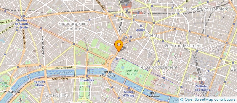 localisation de l'entreprise SCI BALAM  PARIS