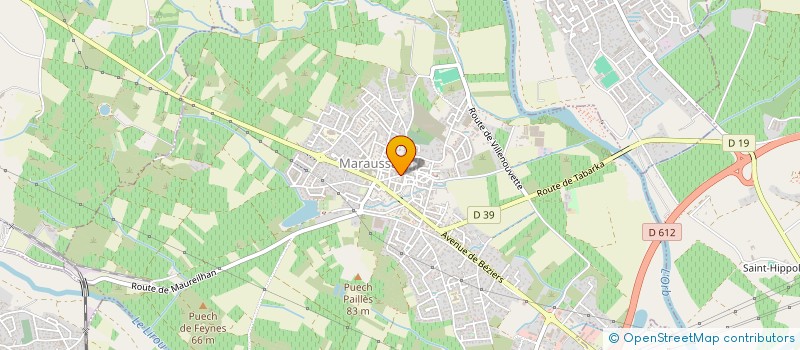 localisation de l'entreprise SCI BALAMAN  MARAUSSAN