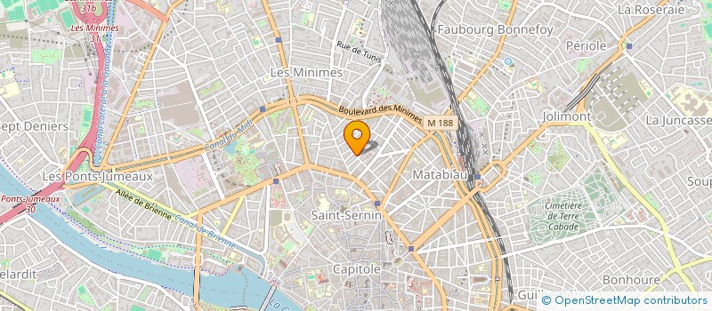 localisation de l'entreprise SCI BALARD  TOULOUSE