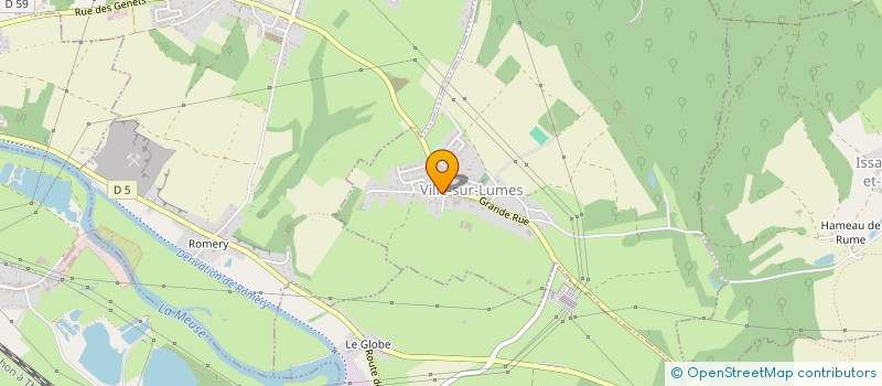 localisation de l'entreprise SCI BALARD-TIVOLI  VILLE-SUR-LUMES