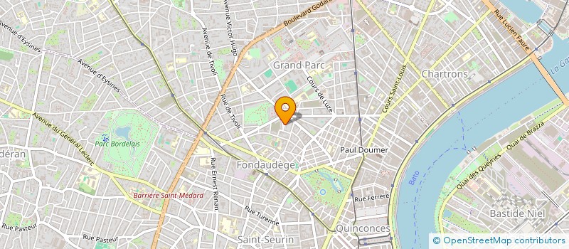 localisation de l'entreprise SCI BALATA  BORDEAUX