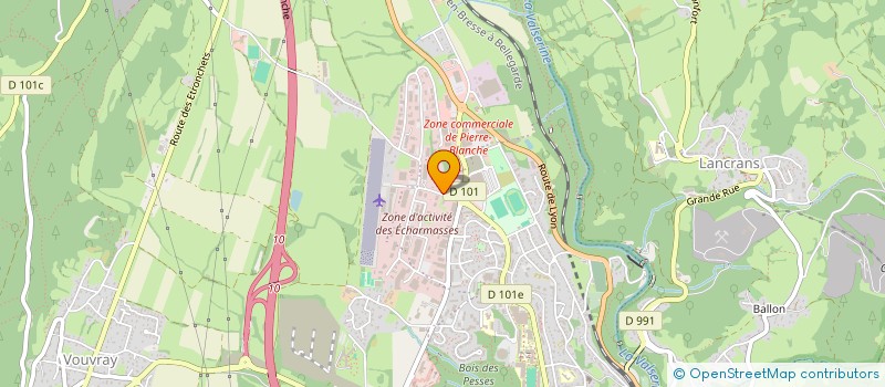 localisation de l'entreprise SCI BALBINOT-SAINT EXUPERY à VALSERHONE