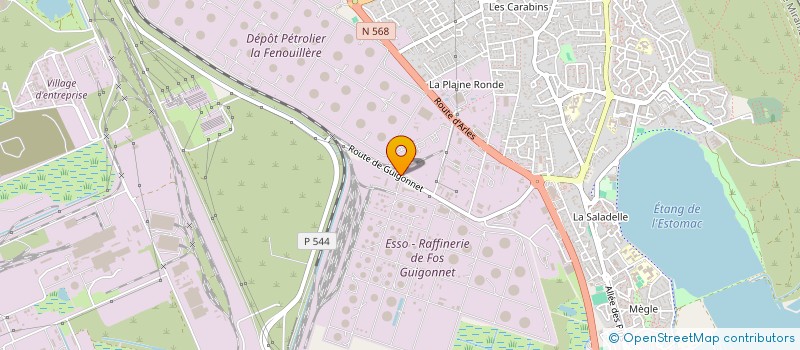 localisation de l'entreprise SCI BALBOA  FOS-SUR-MER