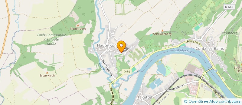 localisation de l'entreprise SCI BALBUZARD  HAUTE-KONTZ