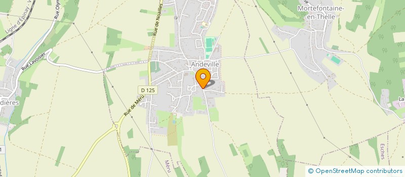 localisation de l'entreprise SCI BALCI  ANDEVILLE