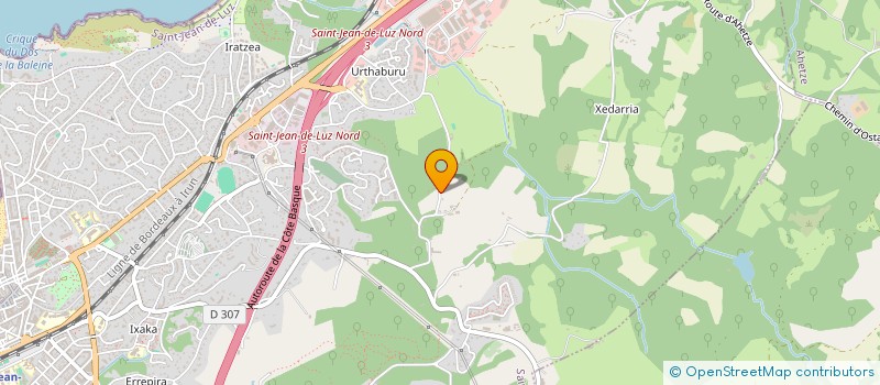 localisation de l'entreprise SCI BALCOIN à SAINT-JEAN-DE-LUZ