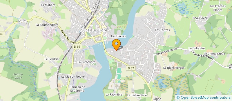 localisation de l'entreprise SCI BALCON DES EVENS  SUCE-SUR-ERDRE