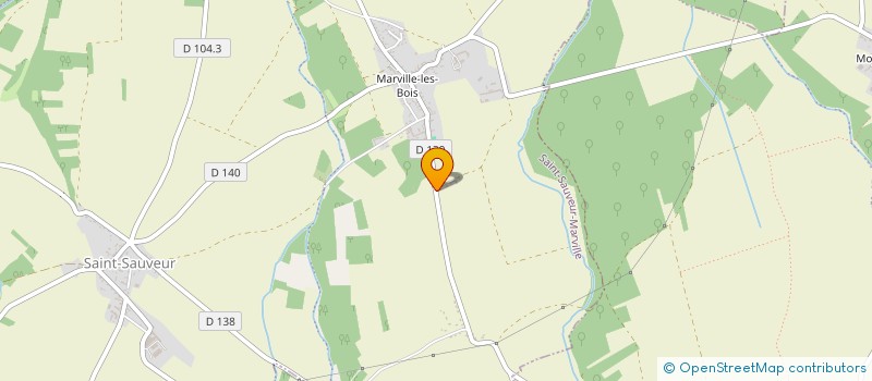 localisation de l'entreprise SCI BALD à SAINT-SAUVEUR-MARVILLE