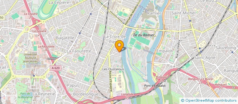 localisation de l'entreprise SCI BALDE à TOULOUSE